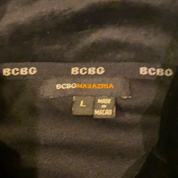 BCBGmaxazria velour zip up jacket - Picture 8 of 10